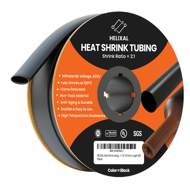 Helixal 2:1 Standard Heat Shrink Tubing — Bulk Rolls