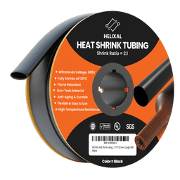 Helixal 1-1/4" (31mm) heat shrink tubing