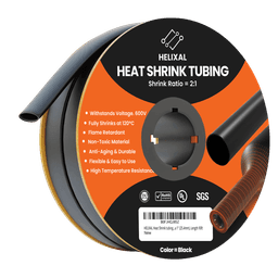 Helixal 1" (25.4mm) heat shrink tubing