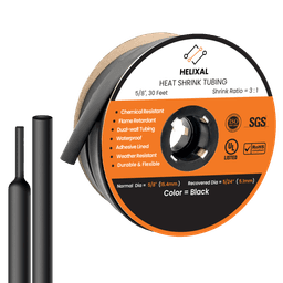 Helixal 5/8" (16mm) heat shrink tubing