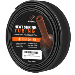 Helixal 1/2" (12.7mm) heat shrink tubing