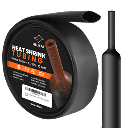 Helixal 1/4" (6.4mm) heat shrink tubing